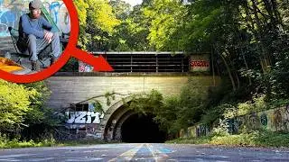 Camping In Abandoned Highway Tunnel