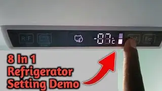 How To Use The 8 Different Settings On Your Haier Convertable Refrigerator