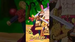 Top 10 Strongest Whole cake island arc characters #shorts #anime #onepiece #top10 #luffy