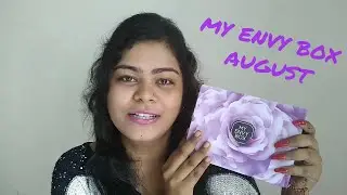 My Envy box August 2017. | Best subscription box under 1000Rs.  |  best Indian subscription box.
