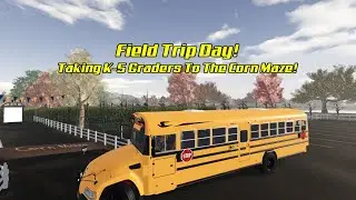 Field Trip Day! Taking K-5 Graders To Corn Maze