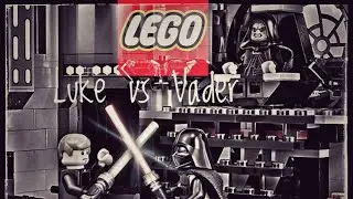 Darth Vader vs Luke Skywalker LEGO