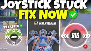 No More JOYSTICK STUCK | Fix You Joystick Stuck Problem Now | BGMI/PUBG MOBILE