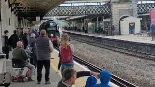 35028 Clan Line on the Atlantic Coast Express
