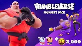 Live New Epic Games Rumbleverse Season 1 Battle Pass grind. Wrestling Battle Royale