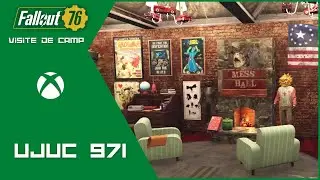 DOUBLE BARRAQUES EN BRIQUE -  Fallout 76 VISITE DE CAMP UJUC #971