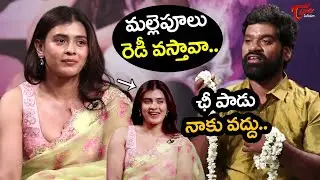 Bithiri Sathi Hilarious Interview With Hebah Patel & Chaitanya Rao | Honey Moon Express Movie
