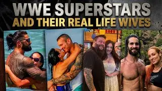 WWE superstars and their wives #wwe #wwesuperstar #couple 
