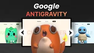 How I Build 3D Animated Websites with Google AntiGravity