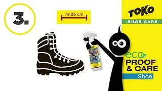 Toko Eco Shoe Proof & Care - Anwendung