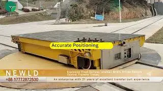 Explosion Proof Railway Transfer Cart,Interbay Bttery Driven Remote Control Transfer Trolley