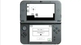 Boxboy! (Nintendo 3DS eShop) GDC 2015 World 1-2 direct feed gameplay