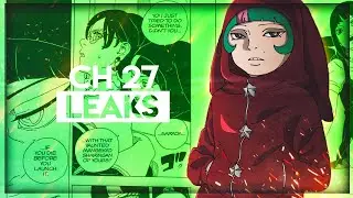 EARLY Boruto Two Blue Vortex Chapter 27 Leaks #borutotwobluevortex