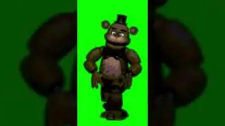freddy bailando en pantalla verde