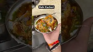 India&rsquo;s only famous Dahi Kachori you can find in Nagpur | Tiwari chaat centre || Indian Street Food