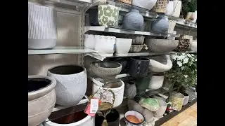 Home Goods:  Beautiful Planters, Spring Florals, And Home Decor #planters #homegoods #homedecor