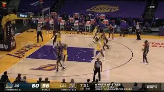 Andrew Wiggins nasty half spin stepback jumper