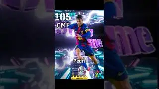 New Pedri Max Training 😮&zwj;💨#new pedri efootball 2026 training #pedri best Training#pes #efootball