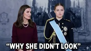 Why Princess Leonor Didn&rsquo;t Look at Queen Letizia During the Ceremony