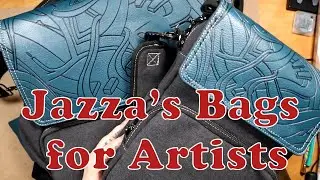 Jazza's Carry-All bags for creators - Packed Bundle