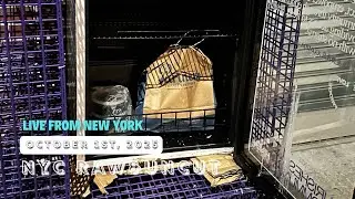 New York City Walking Tour 2025 Raw & Uncut | Donation of Food | October 1st, 2025