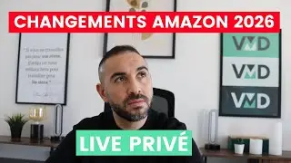 Amazon change les r&egrave;gles en 2026 : avis, frais, TVA, DAC7 (Live FAQ de janvier 2026)