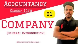 Company Account | Accountancy Class 12th #accountancy #commerce2 #icom 