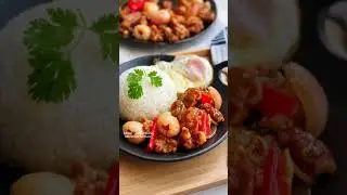 Lychee Sweet & Sour Pork 荔枝古老肉 [Air Fryer Recipe]