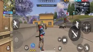 🔥 Free Fire Intense Battle | 1v4 Clutch Gameplay 😱 | FF Pro Skills
