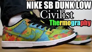 NIKE SB DUNK LOW CIVILIST THERMOGRAPHY REVIEW & ON FEET - DUNK OF THE YEAR??? + SIZING & RESELL