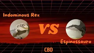 Indominous Rex VS Espinossauro