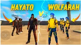 HAYATO VS WOLFRAH FACTORY CHALLENGE | 4 VS 4 WHO WILL WIN ?
