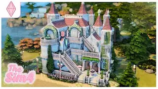 I Built the Most Magical Castle Cafe in The Sims 4 | Sims 4 Speed Build 🏰✨