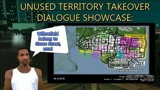GTA San Andreas - Unused Territory Takeover Dialogue