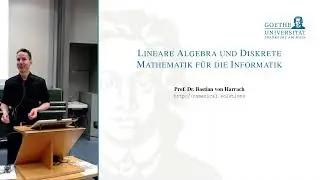 LinADI 30 - Lineare Algebra und Diskrete Mathematik für die Informatik