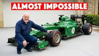 Man Builds Formula 1 Car at Home