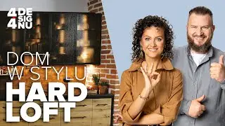 4/4 Designu - Wnętrzarskie historie z Mirellą i Marcinem | Dom w stylu HARD LOFT