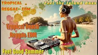 DUBSTEP REGGAE - TROPICAL EDM | Tropical Chill Harmony 🌴 Reggae for Mindful Moments