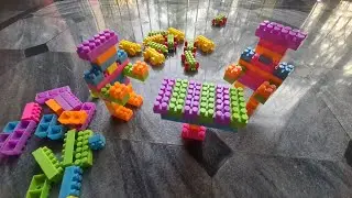Satisfying DIY Robat ASMR/Building Blocks/block game/lego Building fun#asmr#building.....