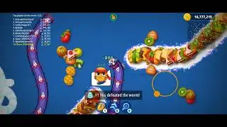 WORMS ZONE EPIC GAME PLAY 7 MINUTES PLAYING TIME | Random Gaming PH