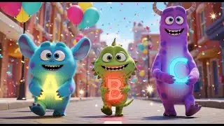 ABC Parade of Friendly Monsters | Educational and Kids Songs