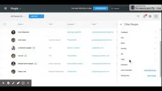 prosperworks crm user question how to sort by last mod?