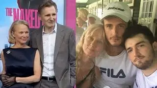 Joely Richardson Reacts To Liam Neeson, Pam Anderson Romance