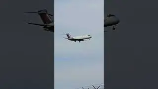 Inbound Flight From Atlanta Georgia.   Plane Spotting. Des Moines International Airport.