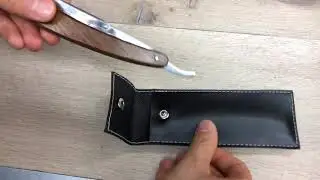 Rasur mit dem Holz Rasiermesser von BartZart