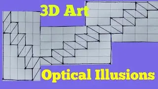Amazing 3D Illusion with Just a Pen 🖊️😱#3dart