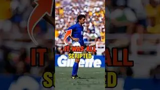 The Divine Ponytail!the reason behind he missed the penalty😤😞#football #shorts #baggio #viralshorts