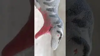 Tarbosaurus bataar mini figura de foami moldeable