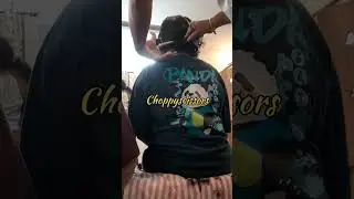Indian women thick hairs cut short to bixie