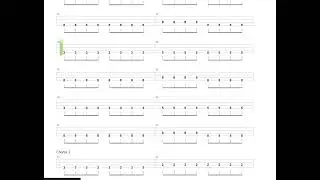 Scotty Doesn't Know + Lustra + Bass only + Bass tab